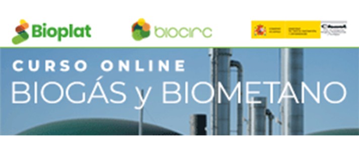  Curso online de Biogás y Biometano