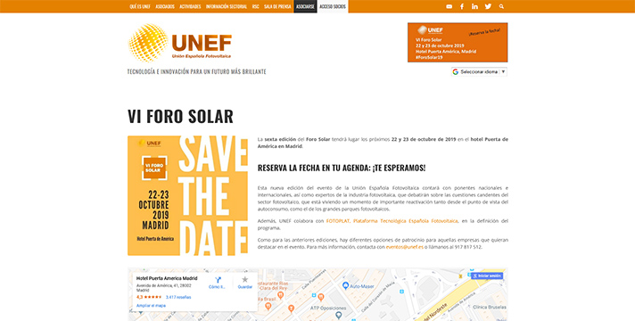 VI Foro Solar