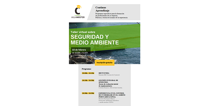 Taller virtual sobre Seguridad y Medio Ambiente