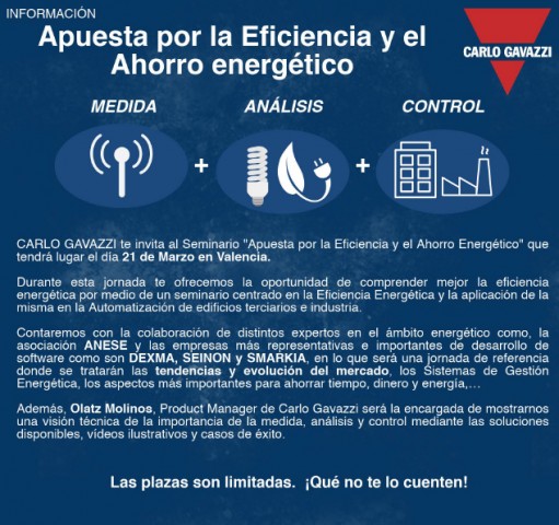 Seminario "Apuesta por la eficiencia y el Ahorro energético"