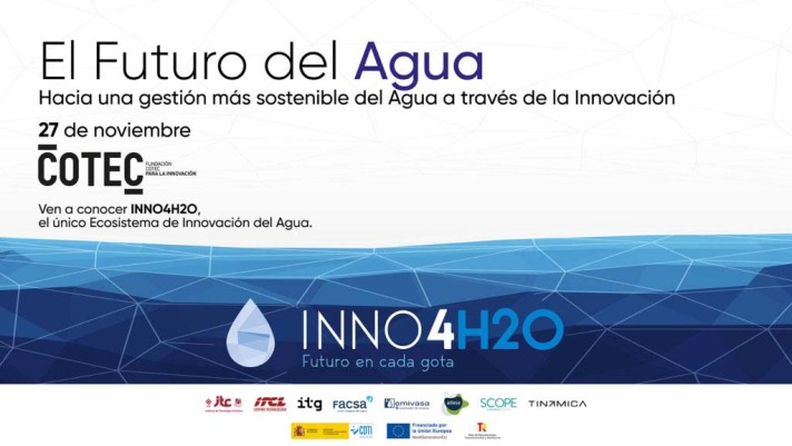 Jornada ´El futuro del agua: Hacia una gestión más sostenible del agua a través de la innovación´