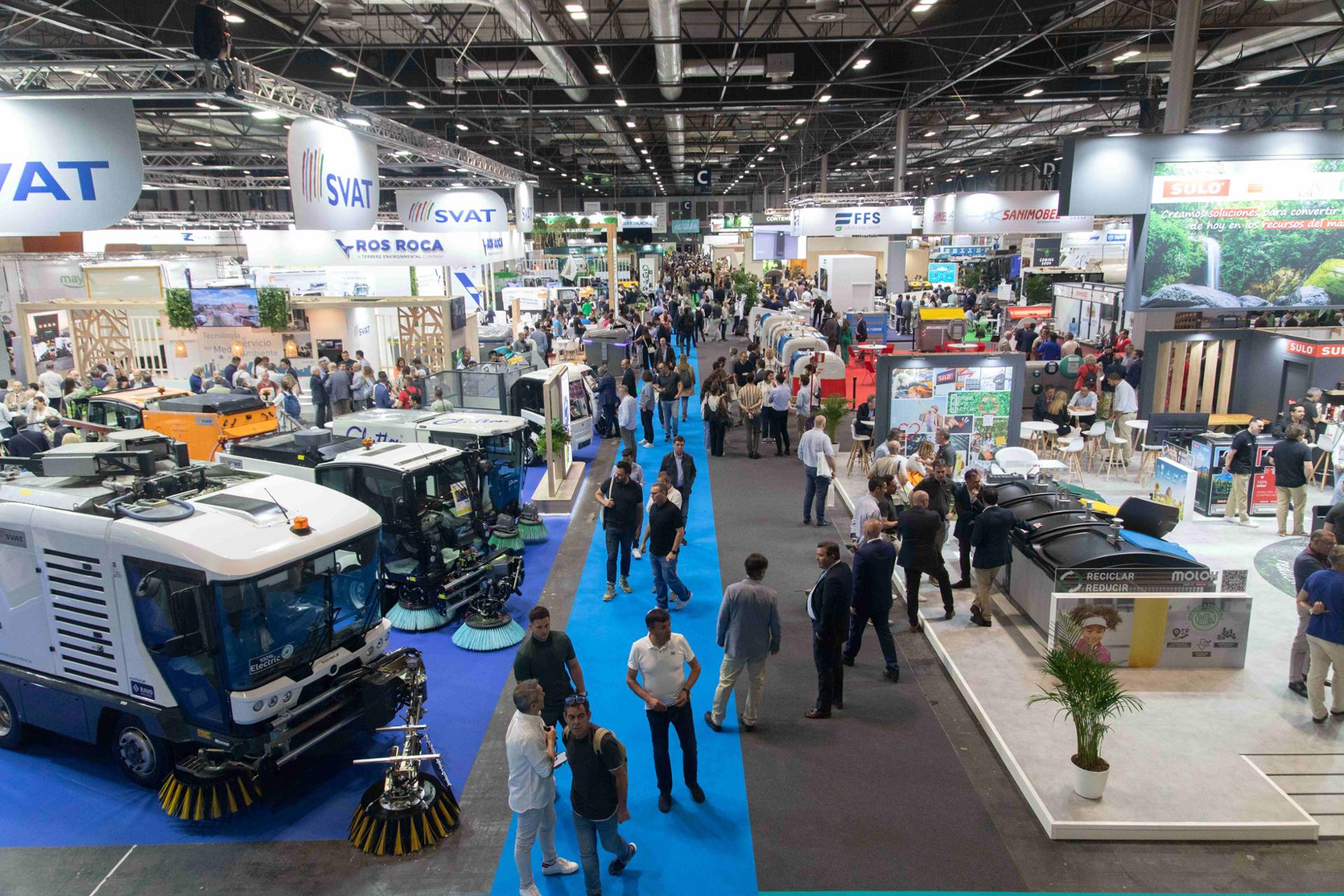 22ª Feria Internacional del Urbanismo y Medio Ambiente, TECMA; la  9ª Feria Internacional de la Recuperación y el Reciclado, SRR, y el 7º Foro de las Ciudades