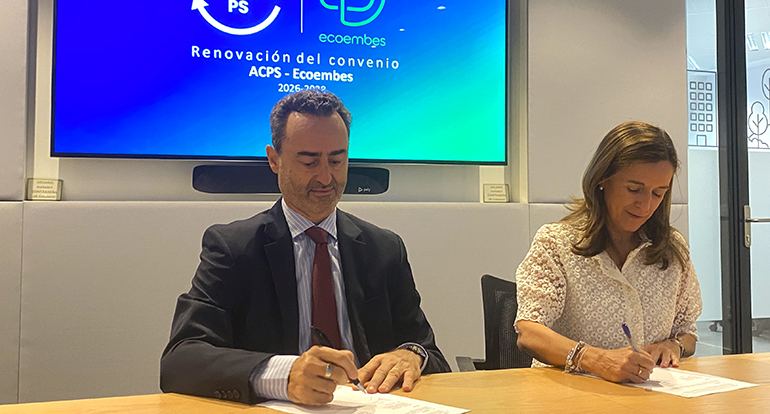 La ACPS refuerza su colaboración con Ecoembes para avanzar en la circularidad del poliestireno