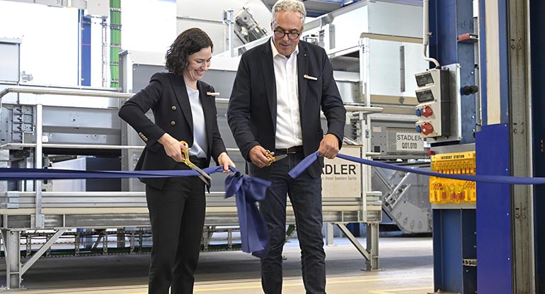 STADLER inaugura en Alemania un nuevo Centro de Pruebas para desarrollar tecnologías de reciclaje