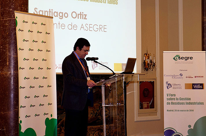 Santiago Ortiz Noguera, presidente de Asegre