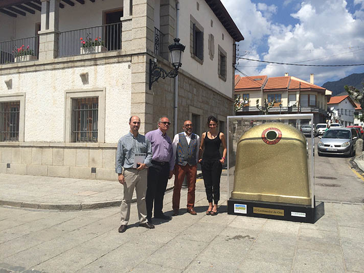 Este municipio es el segundo ganador mensual de esta competición que se desarrolla entre marzo y septiembre en la Sierra de Guadarrama para impulsar el  reciclado de envases de vidrio