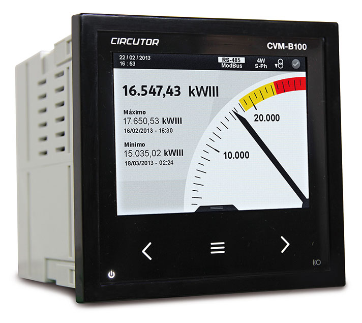 Analizadores de redes para panel CVM-B100 / CVM-B150 de Circutor