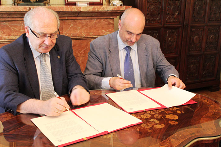 La institución académica y la PTECO2 han firmado un convenio marco de colaboración para desarrollar acciones conjuntas
