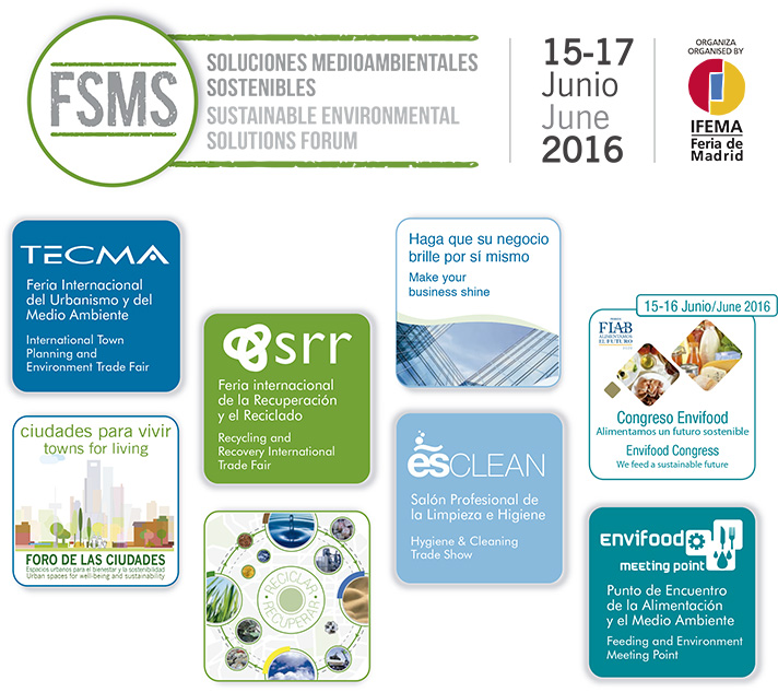 Un total de 740 empresas participantes mostraron sus novedades en los salones TECMA, SRR, ESCLEAN y ENVIFOOD Meeting Point