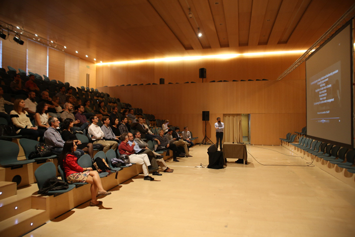 La reunión coincidió con el evento Climathon, donde se presentó el proyecto