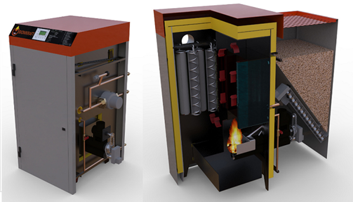Estas calderas para el segmento de la biomasa están fabricadas en España