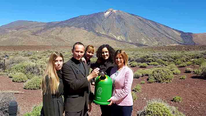 Toda la Red de Paradores se incorpora a la iniciativa impulsada por Ecovidrio y los hermanos Roca para sensibilizar sobre el reciclaje de vidrio en el sector hostelero