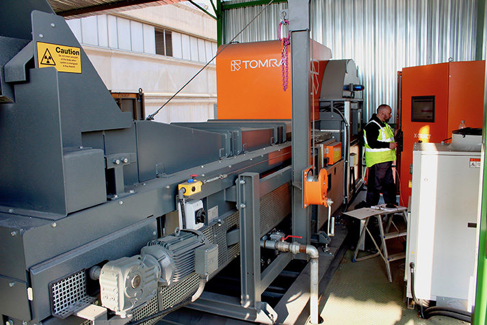 Tomra ha instalado en Italia un buen número de unidades de su equipo Tomra X-TRACT 