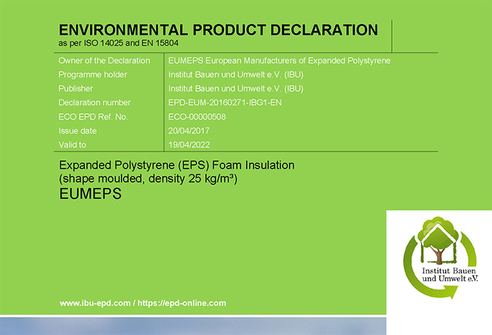 El sector del poliestireno expandido avanza en la evaluación de los impactos en el medio ambiente de sus productos