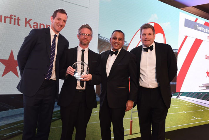 Entrega de premios Nestlé UK and Ireland Supplier Awards