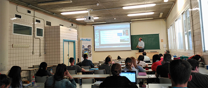 Los asistentes son alumnos del Master en Ingeniería Ambiental, impartido en la ETSI 