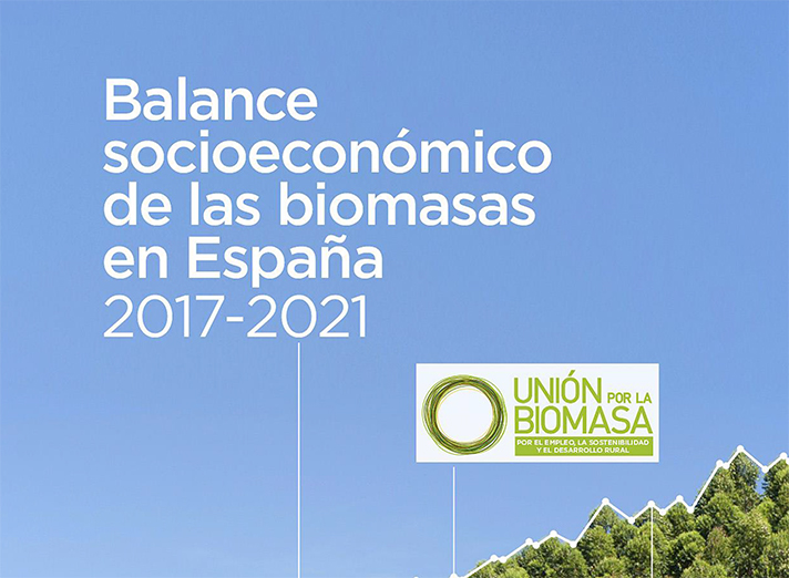 En 2017 la biomasa generó un balance positivo de 1.323 millones de euros para nuestro país