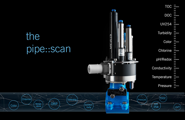 El innovador pipe::scan para la monitorización de la calidad del agua en tuberías bajo presión