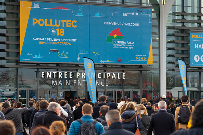 Más de 70.000 profesionales han pasado por la Feria Pollutec 2018 