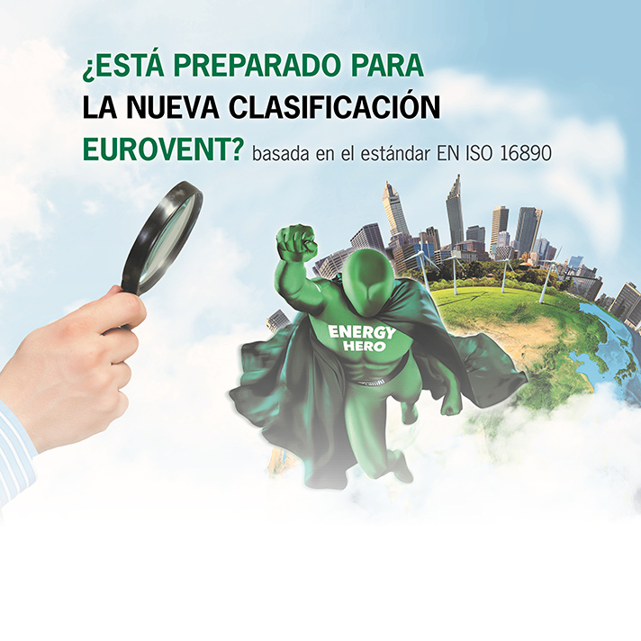 El 1 de enero de 2019 entró en vigor un nuevo sistema de clasificación energética de Eurovent 