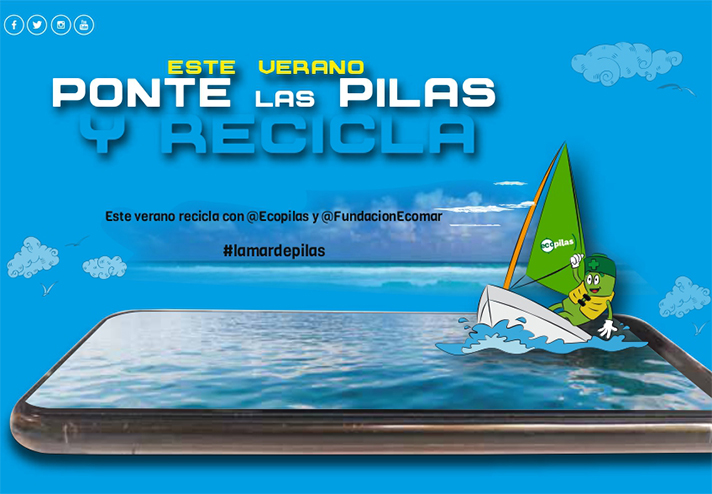 Esta iniciativa conjunta de las fundaciones Ecopilas y Ecomar se puso en marcha en 2015 