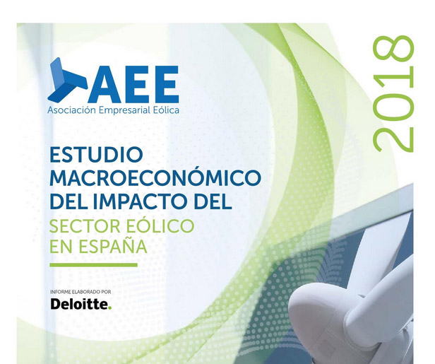 El incremento del PIB del sector eólico ha sido de un 5,8%, respecto a 2017