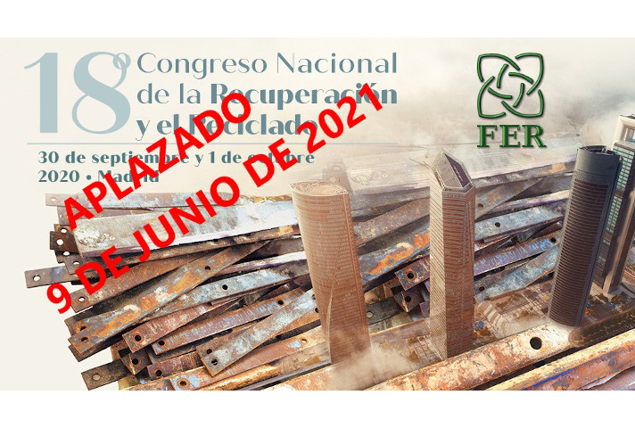 El mayor evento anual de reciclaje en España se celebrará el 9 y 10 de junio de 2021 