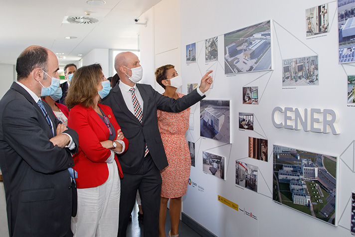 La ministra Teresa Ribera ha visitado el CENER, “un referente clave para el despegue de la energía eólica a nivel mundial y para la innovación en materia de transición energética”