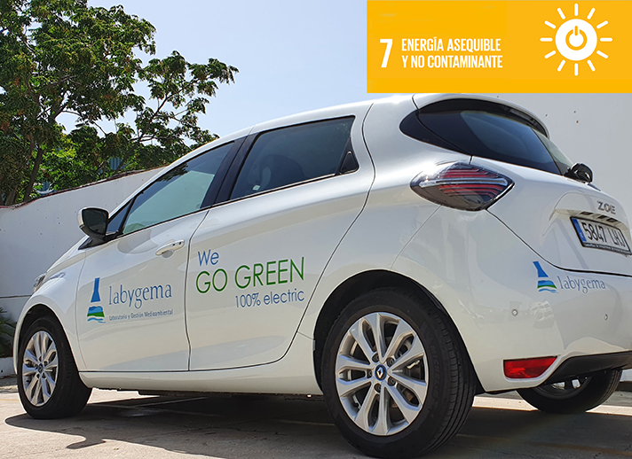La empresa de servicios medioambientales incorpora a su flota el primer vehículo 100% eléctrico