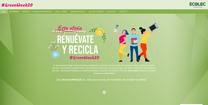 La campaña de Fundación Ecolec se celebra entre los días 7 y 28 de septiembre 