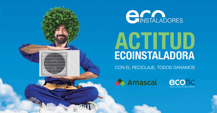 El convenio entre ambas entidades tiene como objetivo facilitar el reciclaje de los residuos de aparatos eléctricos y electrónicos (RAEE) de forma gratuita a todos los asociados de AMASCAL