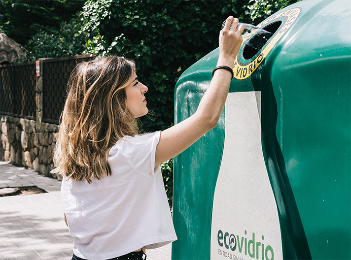 El reciclaje de vidrio crece un 30% en los últimos cinco años