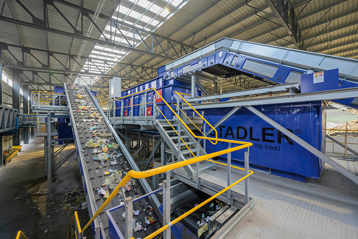 El último proyecto que Stadler ha completado para Schroll es el nuevo centro de reciclaje de La Maix, en los Vosgos (Francia)