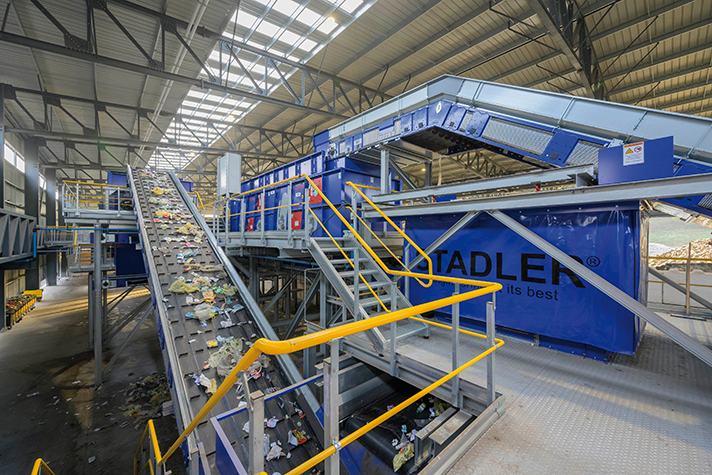 Stadler entrega al Grupo Schroll una planta de clasificación flexible