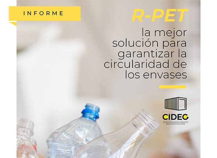 Los objetivos del informe son afrontar la problemática del abandono de residuos, poner en valor el r-PET y demostrar el desajuste entre la oferta y la demanda de este material 