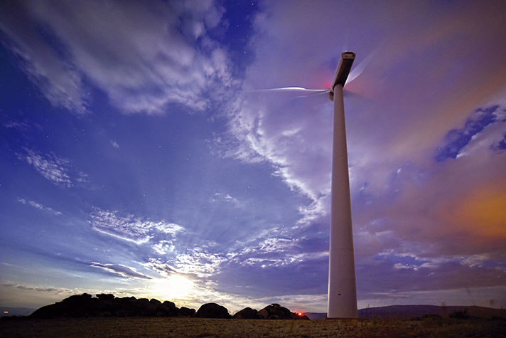 La energía eólica es la primera tecnología del sistema español