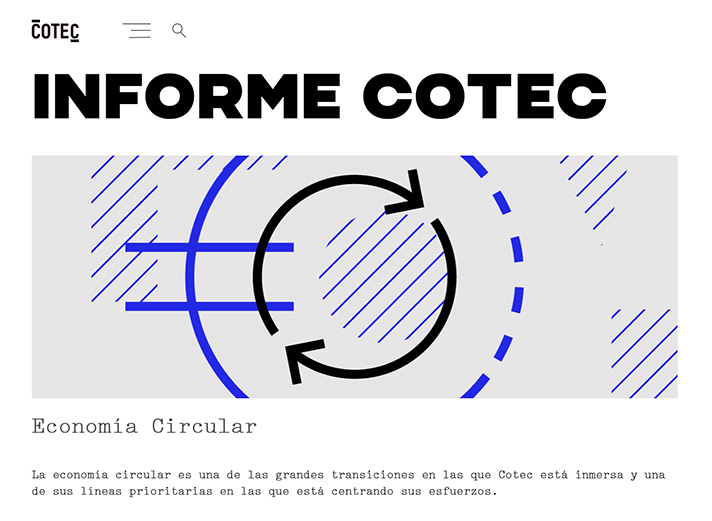 Un informe de COTEC muestra el estancamiento de la economía circular en España