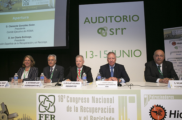 El Congreso ERC está organizado por European Recycling Industries Confederation, EuRIC, y la Federación Española de la Recuperación y el Reciclaje, FER