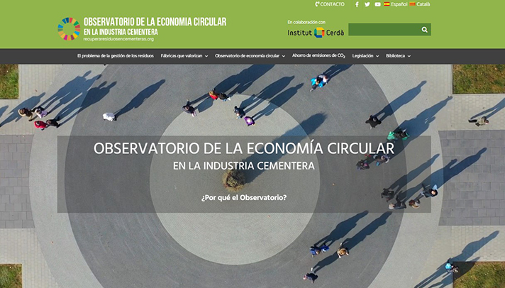 XII actualización del Observatorio de la economía circular en la industria cementera