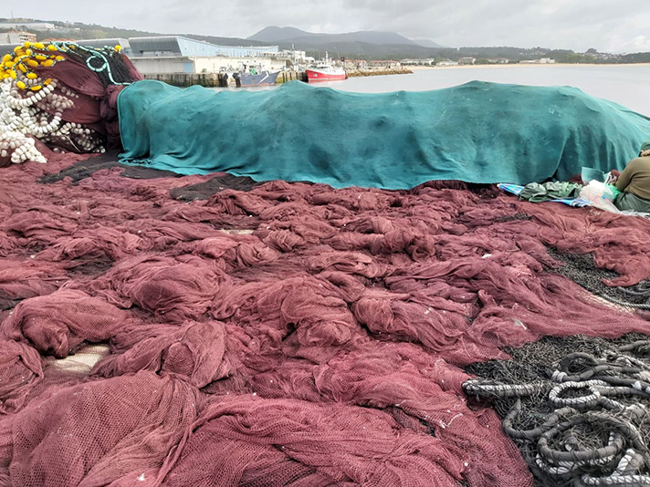 Cepesca retira 18 toneladas de redes de pesca para su reciclaje a través del proyecto REDUSE-II