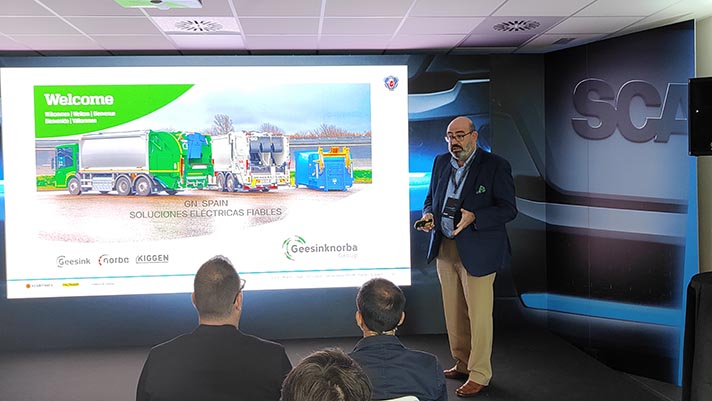 Geesinknorba Spain participa en el evento soluciones para el transporte organizado por Scania