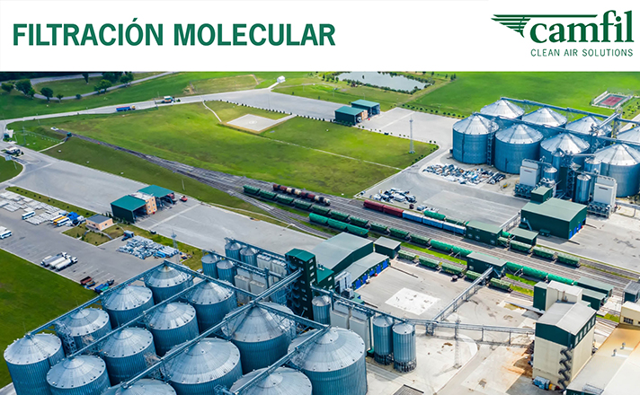 Camfil: tratamiento del sulfuro de hidrógeno mediante filtración molecular