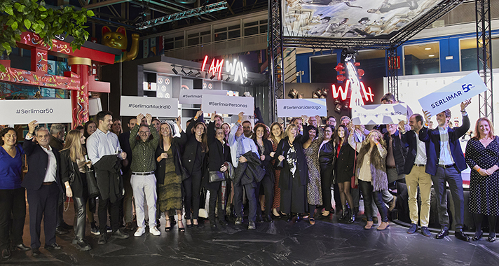 Serlimar celebra con sus clientes de Madrid el 50 aniversario de la fundación de la compañía y el décimo año de su presencia en la zona centro