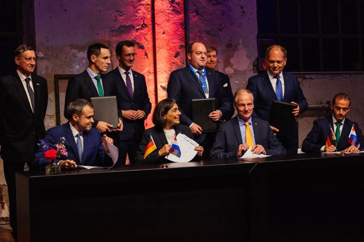 El Puerto de Bilbao, Duisport y el Puerto de Ámsterdam anuncian el desarrollo de un corredor intraeuropeo para el hidrógeno renovable