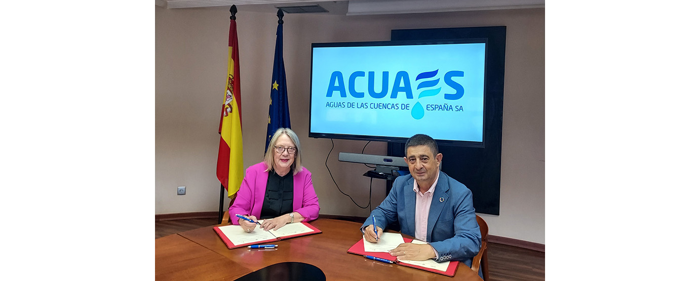 ACUAES y la Diputación de Jaén firman el convenio que permitirá mejorar el abastecimiento de agua a la provincia con una inversión de 120 millones