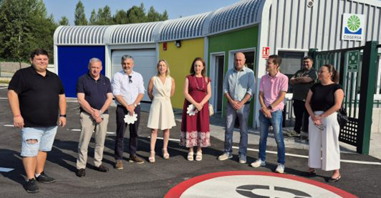 Cogersa pone en servicio el nuevo punto limpio de Parres y Cangas de Onís para impulsar el reciclaje de residuos especiales