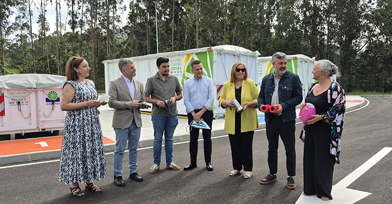 Cogersa inaugura el punto limpio de Llanera tras una inversión de 1,46 millones