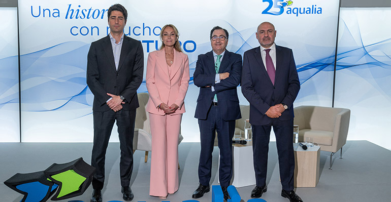 Aqualia celebra su 25º aniversario como referente mundial en la gestión eficiente del agua