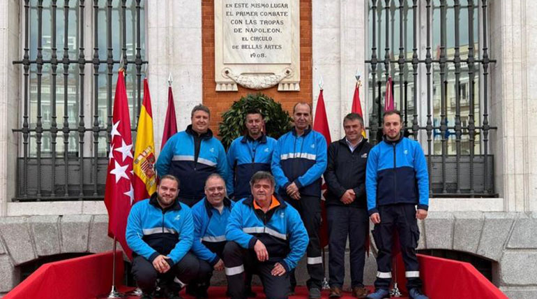 Canal de Isabel II, homenajeada junto a los equipos regionales que han intervenido en las situaciones de emergencia