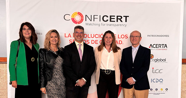 El 75% de los consumidores prefieren productos con sello de certificación, según los datos del estudio de IPSOS presentado por CONFICERT